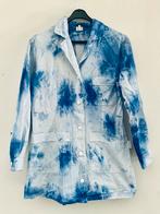 Tie Dye Werkjas Giblor’s Maat M, Kleding | Dames, Maat 38/40 (M), Blauw, Ophalen of Verzenden, Gedragen