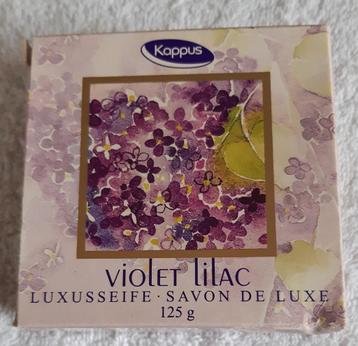 Stuk zeep van Kappus Violet lilac 125 gram  beschikbaar voor biedingen