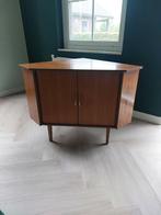 leuk midcentury hoekkastje, Ophalen of Verzenden, Gebruikt, 25 tot 50 cm, 50 tot 100 cm