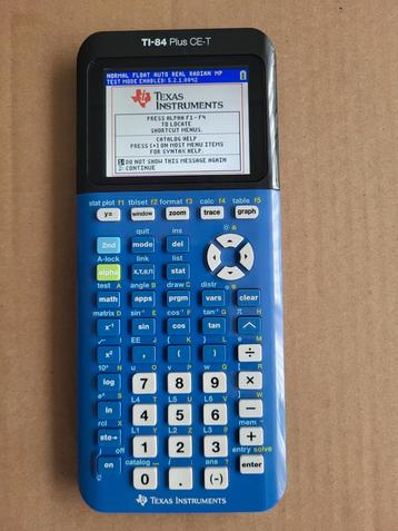 Grafische Calculator -Texas instruments TI84 Plus CE - T beschikbaar voor biedingen