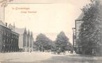 's-Gravenhage, Lange Voorhout Kloosterkerk Koets met paard, Verzamelen, Ophalen of Verzenden, Voor 1920, Gelopen, Zuid-Holland