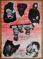 Bad Influence affiche Antwerpse hardcore anarchopunks Punk, Gebruikt, Ophalen of Verzenden, Poster, Artwork of Schilderij