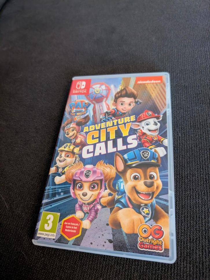 Paw Patrol: Adventure City Calls - Nintendo Switch, Spelcomputers en Games, Games | Nintendo Switch, Zo goed als nieuw, Avontuur en Actie