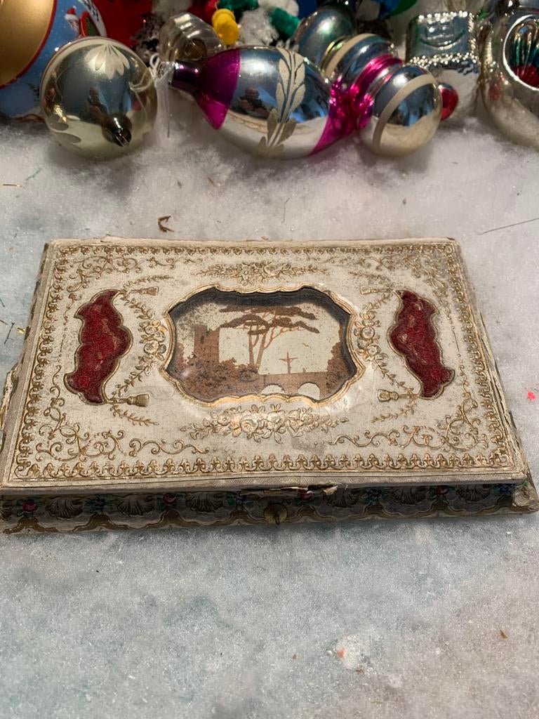 Mid 18thc candybox engeland amicorum, Ophalen of Verzenden