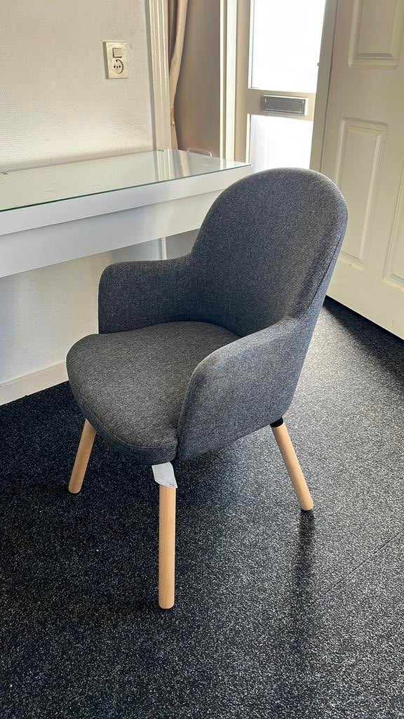 Ikea draaifauteuil, Huis en Inrichting, Stoelen, Ophalen, Zo goed als nieuw, Stof, Eén