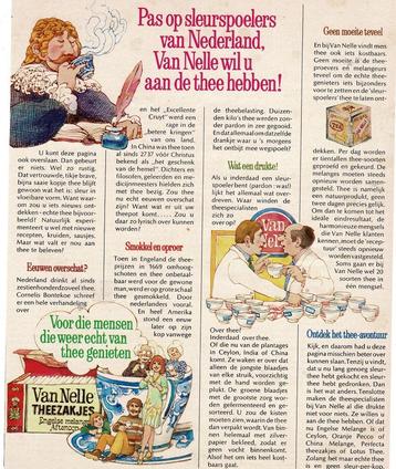 De lekkerste thee zit in de mooiste verpakking VAN NELLE beschikbaar voor biedingen