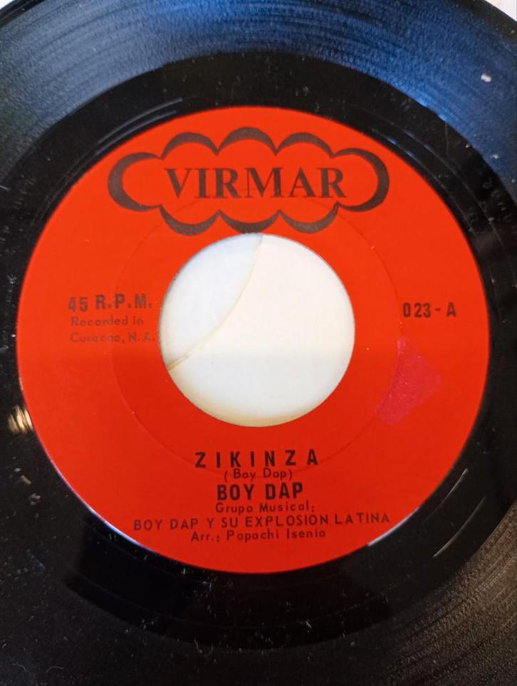 Boy Dap - Zikinza/Micheal Boncoeur - Drecha Mundu, Cd's en Dvd's, Vinyl | Latin en Salsa, Gebruikt, Overige formaten, Verzenden