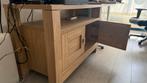 Design Tv-kast van kwaliteitshout, Huis en Inrichting, Kasten | Televisiemeubels, Ophalen, Gebruikt, Eikenhout, 50 tot 100 cm