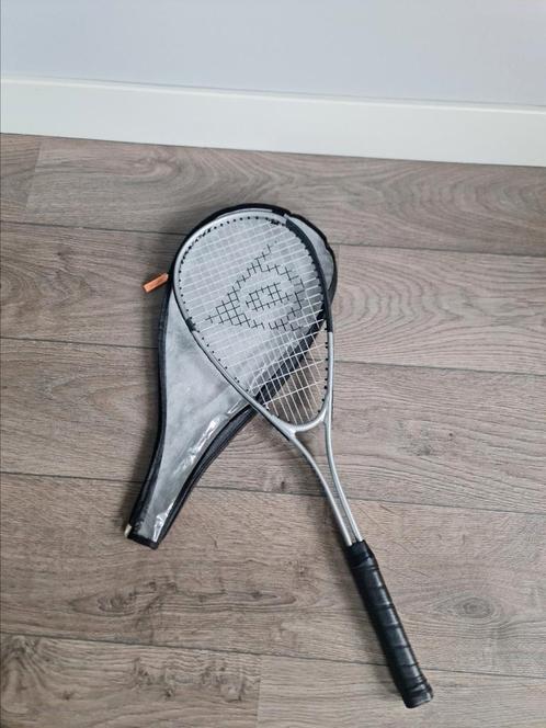 DUNLOP SQUASH RACKET SONIC TI | SQUASHRACKET INCLUSIEF HOES, Sport en Fitness, Squash, Zo goed als nieuw, Ophalen of Verzenden