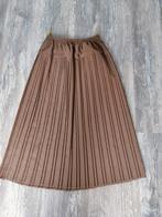 Vintage plisse rok, Kleding | Dames, Rokken, Ophalen of Verzenden, Zo goed als nieuw, Bruin, Onder de knie