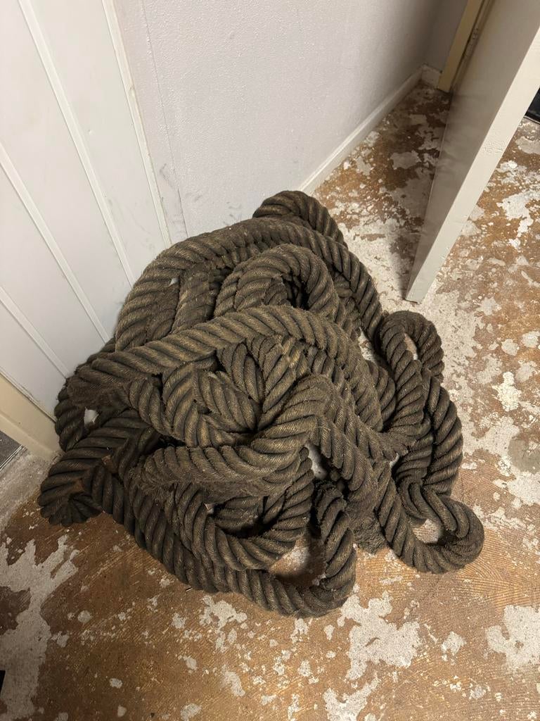 Dik Scheepstouw 20m - Ideaal voor Sport & Decoratie!, Ophalen, Gebruikt, Toebehoren