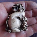 Boeddhisme: Chinees Beeldje Foo Dog Kunststof, Verzenden, Zo goed als nieuw