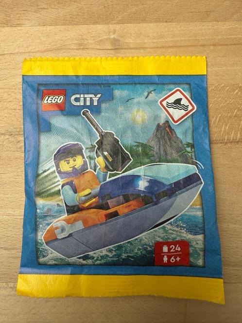 Lego 952309 City Onderzoeker met scooter paperbag, Kinderen en Baby's, Speelgoed | Duplo en Lego, Nieuw, Lego, Complete set, Ophalen