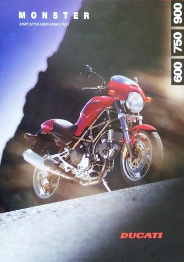 Folder DUCATI Monster M600/ M750/ M900 (Solo) 1994 beschikbaar voor biedingen