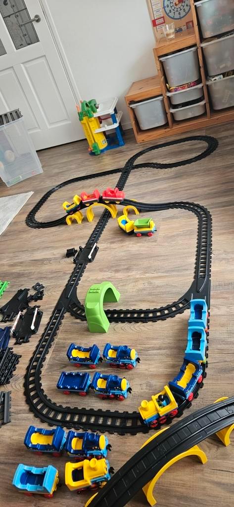 playmobil 123 treinbaan, Kinderen en Baby's, Speelgoed | Playmobil, Gebruikt, Ophalen