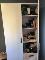 2 Kledingkasten Sprint 2-deurs - wit - 200x98,5x50 cm, Huis en Inrichting, Kasten | Kledingkasten, Ophalen, 50 tot 100 cm, Zo goed als nieuw