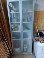 Ikea kast met verfspullen en decoupeerzaag, Glas, Modern, 150 tot 200 cm, 25 tot 50 cm