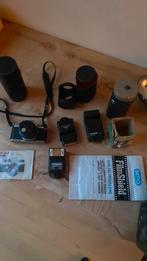 Pentax spiegel reflex met divers toebehoren, Ophalen of Verzenden, Gebruikt, Spiegelreflex, Pentax