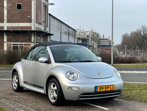 Volkswagen New Beetle Cabriolet 1.6 Highline (bj 2003), Auto's, Volkswagen, Bedrijf, Te koop, Beetle (Kever), ABS, Airbags, Alarm