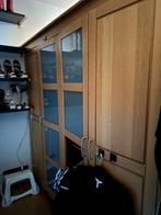 Grote bruine klerenkast gratis, Zo goed als nieuw, Minder dan 100 cm, 25 tot 50 cm, 50 tot 100 cm