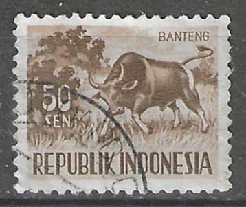 Indonesie 1956/1958 - Yvert 124 - Buffel (ST) beschikbaar voor biedingen