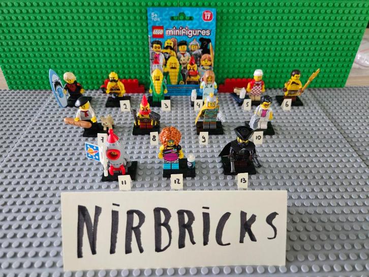Lego 71018 verzamel minifiguren serie 17 Los, Kinderen en Baby's, Speelgoed | Duplo en Lego, Zo goed als nieuw, Lego, Complete set