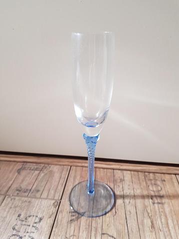 Champagneglas leerdams glaswerk  beschikbaar voor biedingen