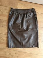 Rebelz - Leren rok bruin, Bruin, Nieuw, Ophalen of Verzenden, Maat 36 (S)