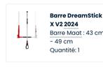 Reedin dreamstick X V2  - 43 49, Watersport en Boten, Kitesurfen, Ophalen of Verzenden, Zo goed als nieuw, Bar