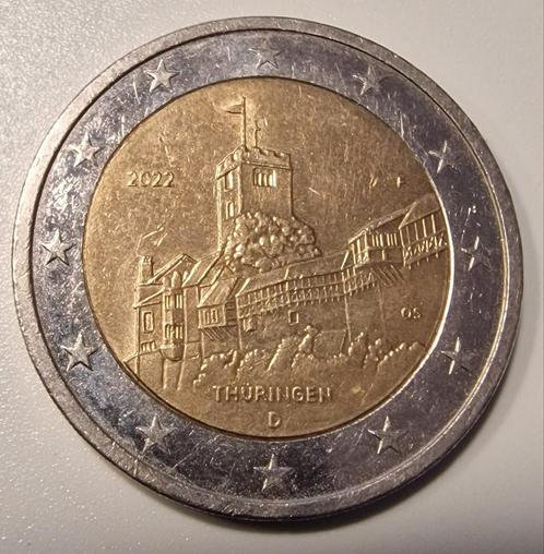 Duitse herdenkingsmunt van 2 euro uit 2022, Postzegels en Munten, Munten | Europa | Euromunten, 2 euro, Duitsland, Ophalen of Verzenden