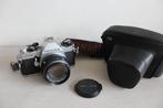 Pentax MG 35mm spiegelreflexcamera met Pentax-M 50mm lens, Spiegelreflex, Gebruikt, Ophalen of Verzenden, Pentax