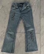 Meisjes  jeans maat 128 2x gedragen, Kinderen en Baby's, Kinderkleding | Maat 128, Ophalen of Verzenden, Zo goed als nieuw, Meisje
