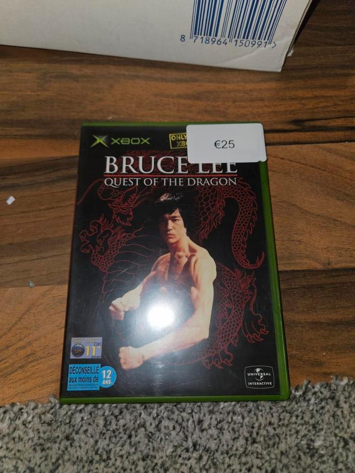 Bruce Lee Xbox Classic, Spelcomputers en Games, Games | Xbox Original, Zo goed als nieuw, Avontuur en Actie, 1 speler, Vanaf 12 jaar