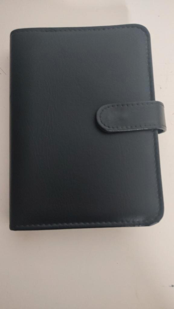 K510  Zwarte kunstleder agenda organizer standard / personal, Diversen, Agenda's, Nieuw, Ophalen of Verzenden
