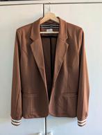 Kaffe KAKinnie blazer bruin, jersey stof, maat L, Kleding | Dames, Jasjes, Kostuums en Pakken, Bruin, Kaffe, Maat 42/44 (L), Ophalen of Verzenden