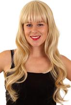 Pruik Mila blond met highlights---Gratis verzending, Verzenden, Nieuw, Feestartikel, Carnaval
