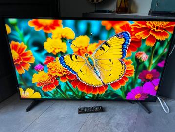 43 inch Samsung UE43NU7020 4K Ultra HD smart tv als nieuw beschikbaar voor biedingen