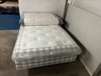 Hastens boxspring Elektrisch Adjustabel  120x210 . Firm, 120 cm, Ophalen of Verzenden, Wit, Zo goed als nieuw