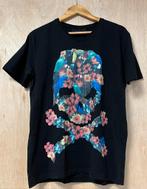 Philipp Plein t-shirt met groot doodshoofd zwart - Maat L, Kleding | Heren, T-shirts, Maat 52/54 (L), Zwart, Ophalen of Verzenden