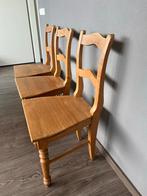 Houten eetkamer stoelen (20 per stuk), Ophalen, Bruin