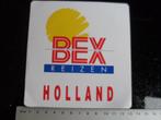 sticker BEX reizen holland logo, Verzenden, Zo goed als nieuw, Bedrijf of Vereniging