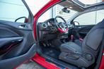 Opel ADAM 1.0 Turbo Rocks Cabrio Airco Leer Cruise Mirrorlin, Auto's, Opel, Voorwielaandrijving, Gebruikt, Euro 6, 1041 kg