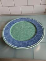 Mooi groot Villeroy en Boch serveerschaal onder bord, Huis en Inrichting, Keuken | Servies, Ophalen, Zo goed als nieuw, Bord(en)