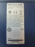 Netgear GS108 8-Poorts Gigabit Switch, Computers en Software, Ophalen of Verzenden, Zo goed als nieuw