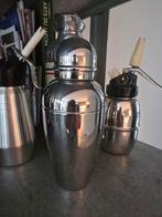 Vintage 50S INOX 18-10 ITALWABER - ITALIË - cocktailshaker, Antiek en Kunst, Ophalen of Verzenden