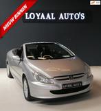 Peugeot 307 CC 2.0-16V Aut|Airco|Cruise|Navi|Leer|Pdc|NAP, Auto's, Gebruikt, 4 cilinders, Cabriolet, 4 stoelen