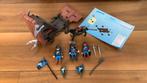 Playmobil 5978 stormram met blauwe ridders paard blue knight, Ophalen, Zo goed als nieuw, Complete set