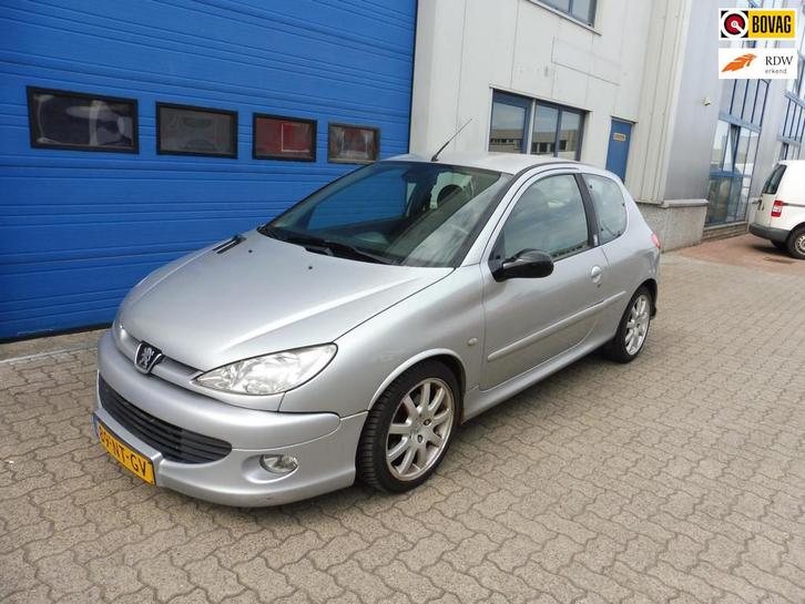 Peugeot 206 2.0-16V GTI, Auto's, Peugeot, Bedrijf, Te koop, ABS, Airbags, Centrale vergrendeling, Elektrische buitenspiegels, Elektrische ramen
