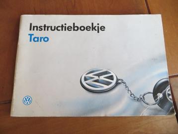 Instructieboek Volkswagen Taro 1992, zeer mooi! beschikbaar voor biedingen