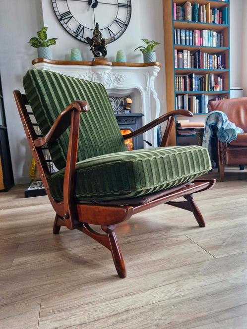 Prachtig vintage B. Spuij's fauteuil, Verzamelen, Retro, Huis en Inrichting, Ophalen